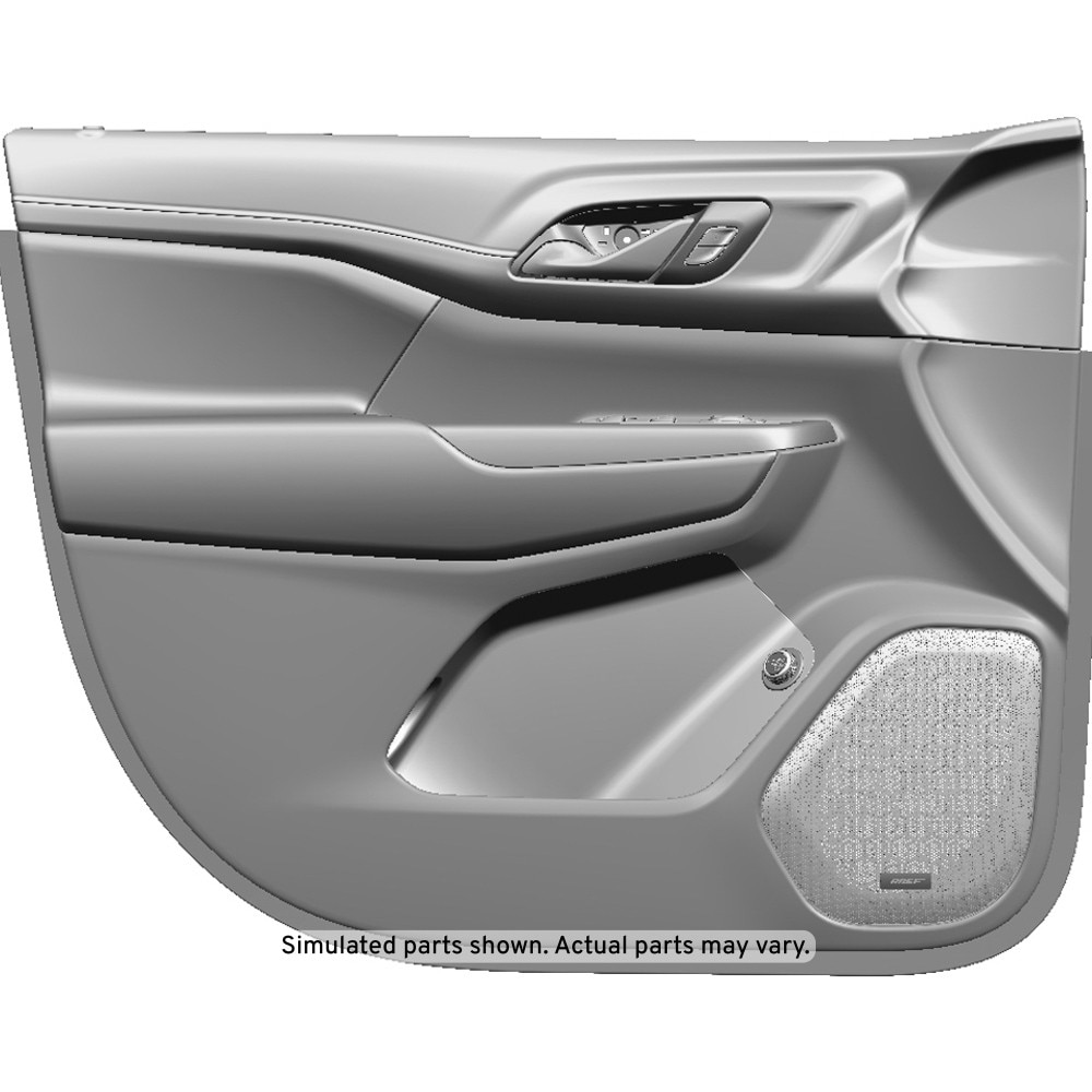 GM Genuine Parts Gray Front Driver Side Door Trim