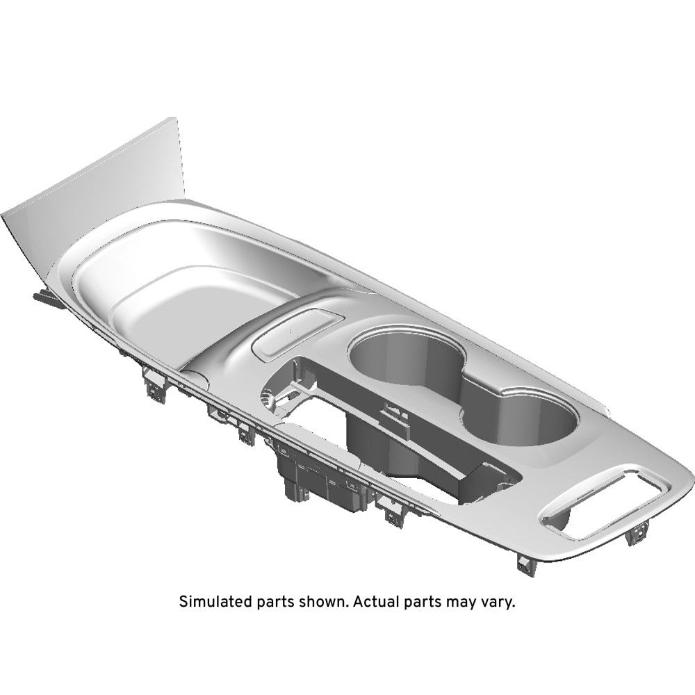 GM Genuine Parts Corsair Front Floor Console Trim Plate