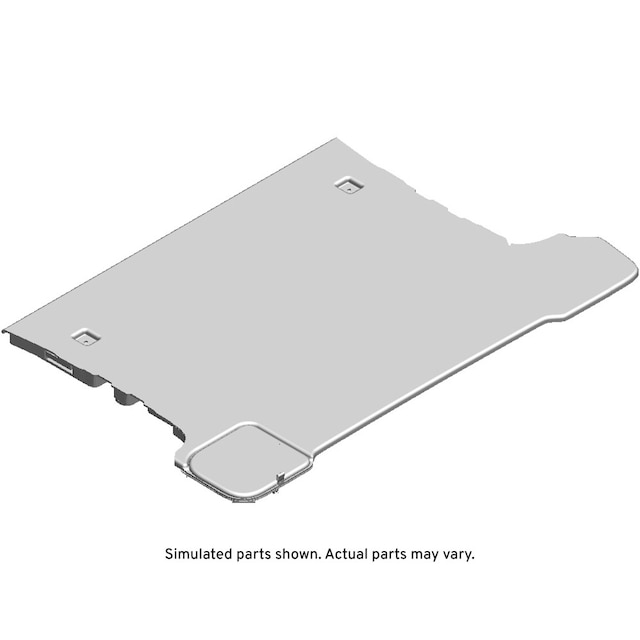 GM Genuine Parts Black Rear Compartment Floor Panel Trim