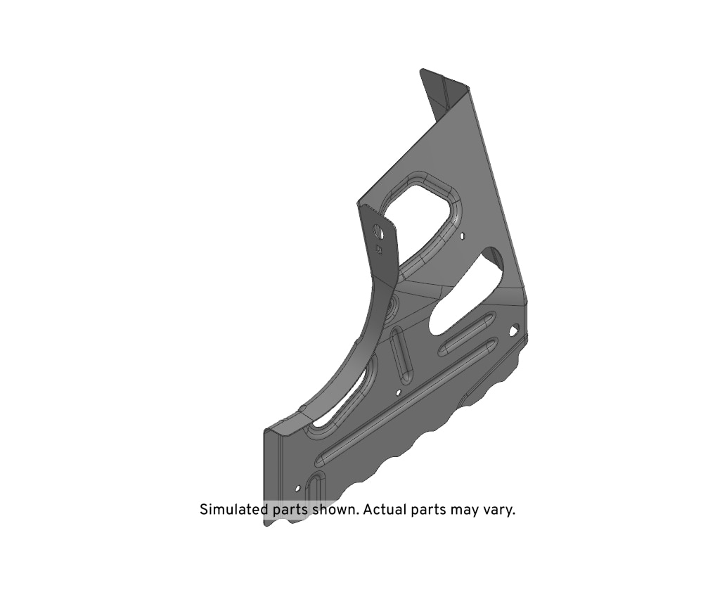 GM Genuine Parts Passenger Side Rear End Panel Extension
