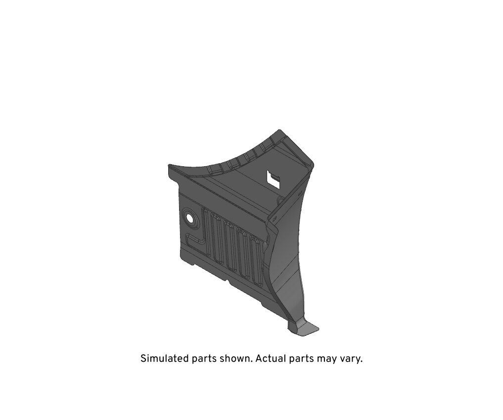 GM Genuine Parts Driver Side Quarter Inner Panel Lower Extension
