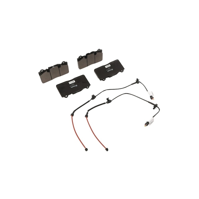 GM Genuine Parts Front Disc Brake Pad Set with Electronic Pad Wear Sensors