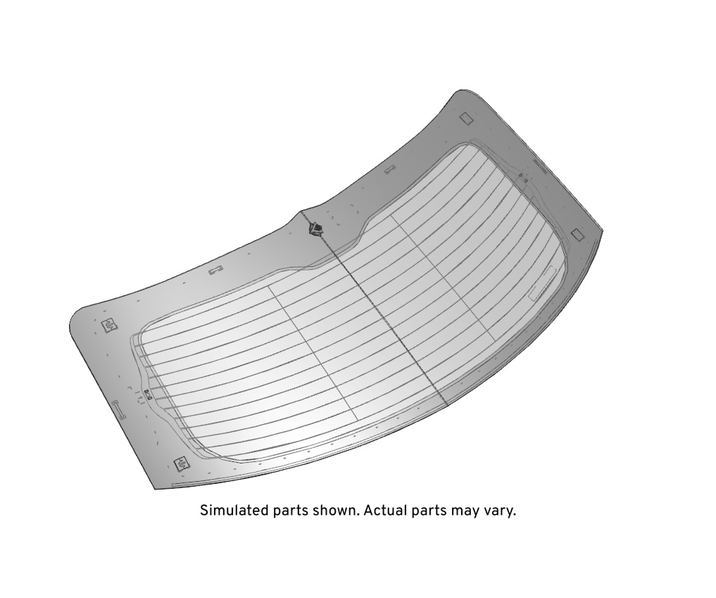 GM Genuine Parts Rear Window