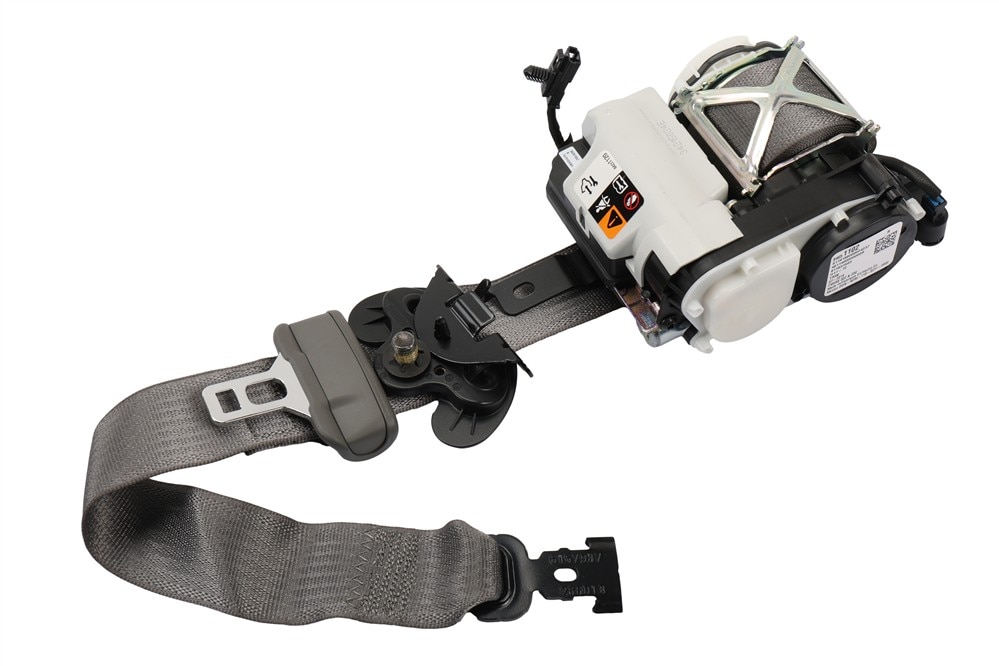 GM Genuine Parts Dark Gray Front Passenger Side Seat Belt Retractor Kit