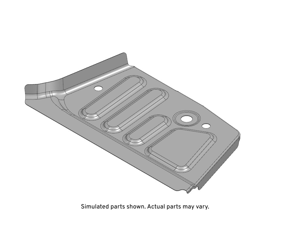 GM Genuine Parts Rear Passenger Side Wheelhouse Inner Panel Extension