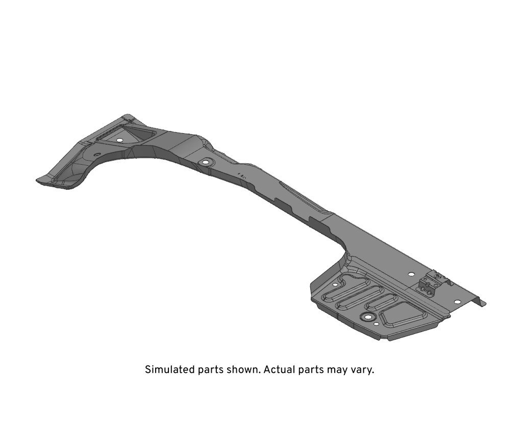 GM Genuine Parts Driver Side Rear Compartment Floor Panel Rail