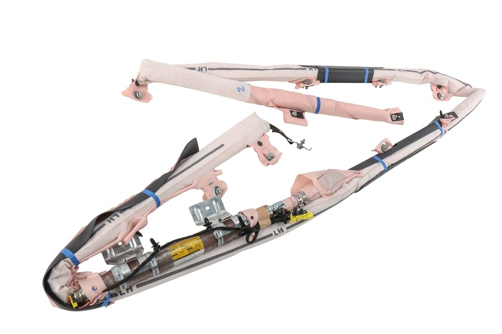 GM Genuine Parts Driver Side Front and Rear and 3rd Row Roof Rail Airbag