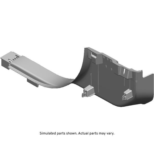 GM Genuine Parts Gray Rear Driver Side Door Sill Plate