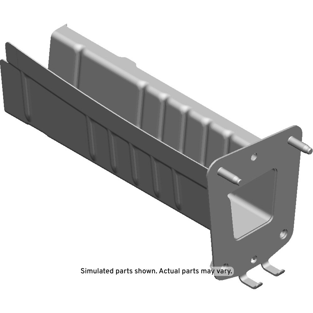 GM Genuine Parts Driver Side Underbody Rear Side Rail