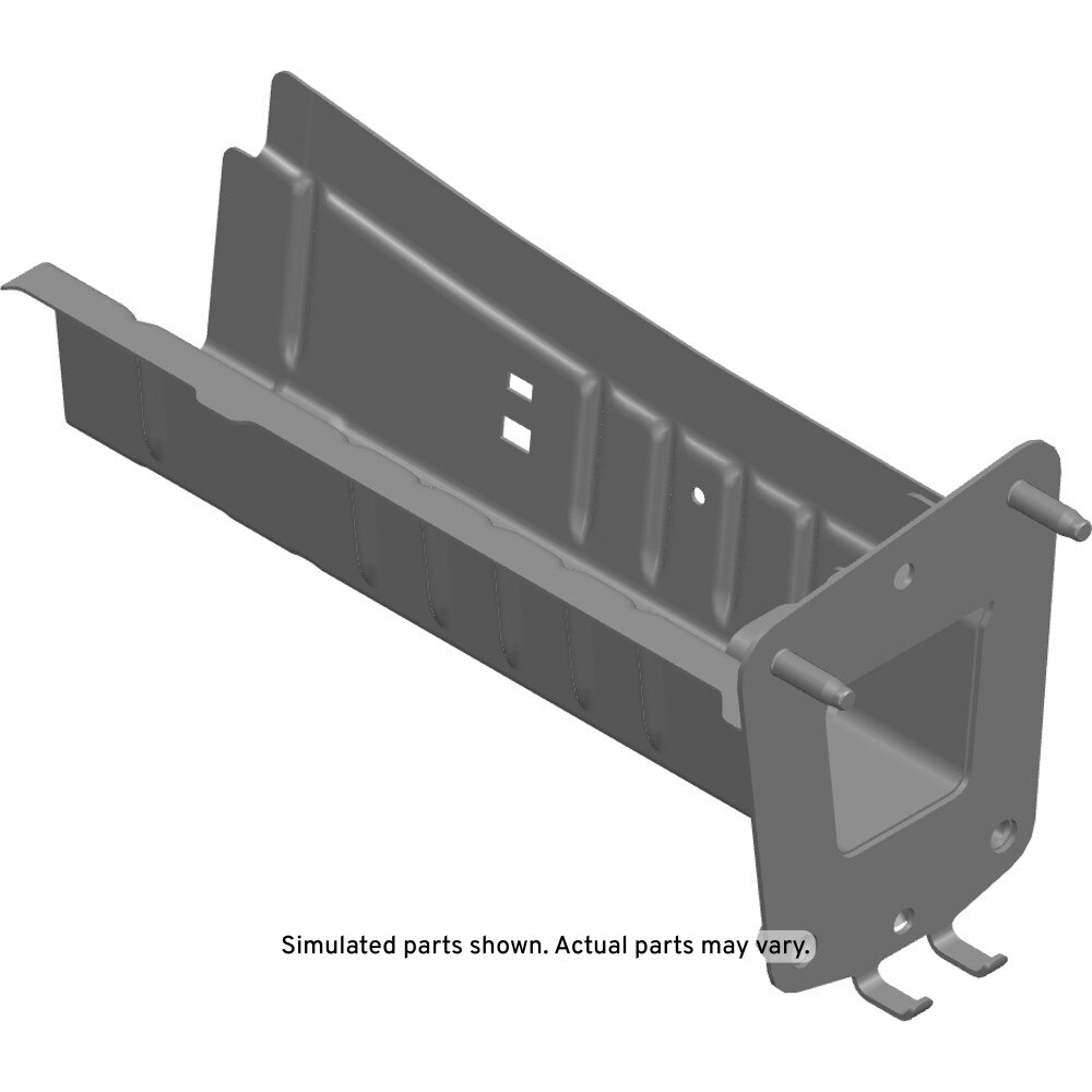 GM Genuine Parts Passenger Side Underbody Rear Side Rail