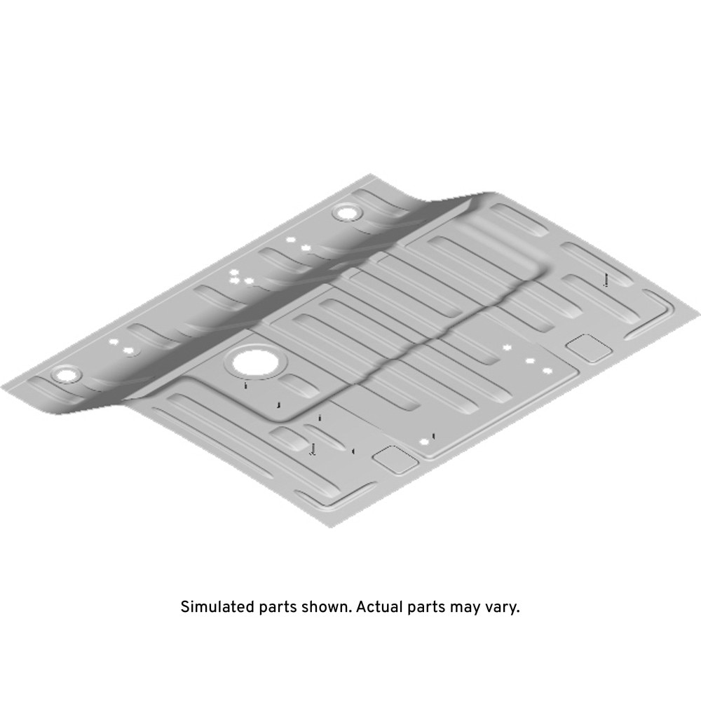 GM Genuine Parts Rear Floor Rear Panel