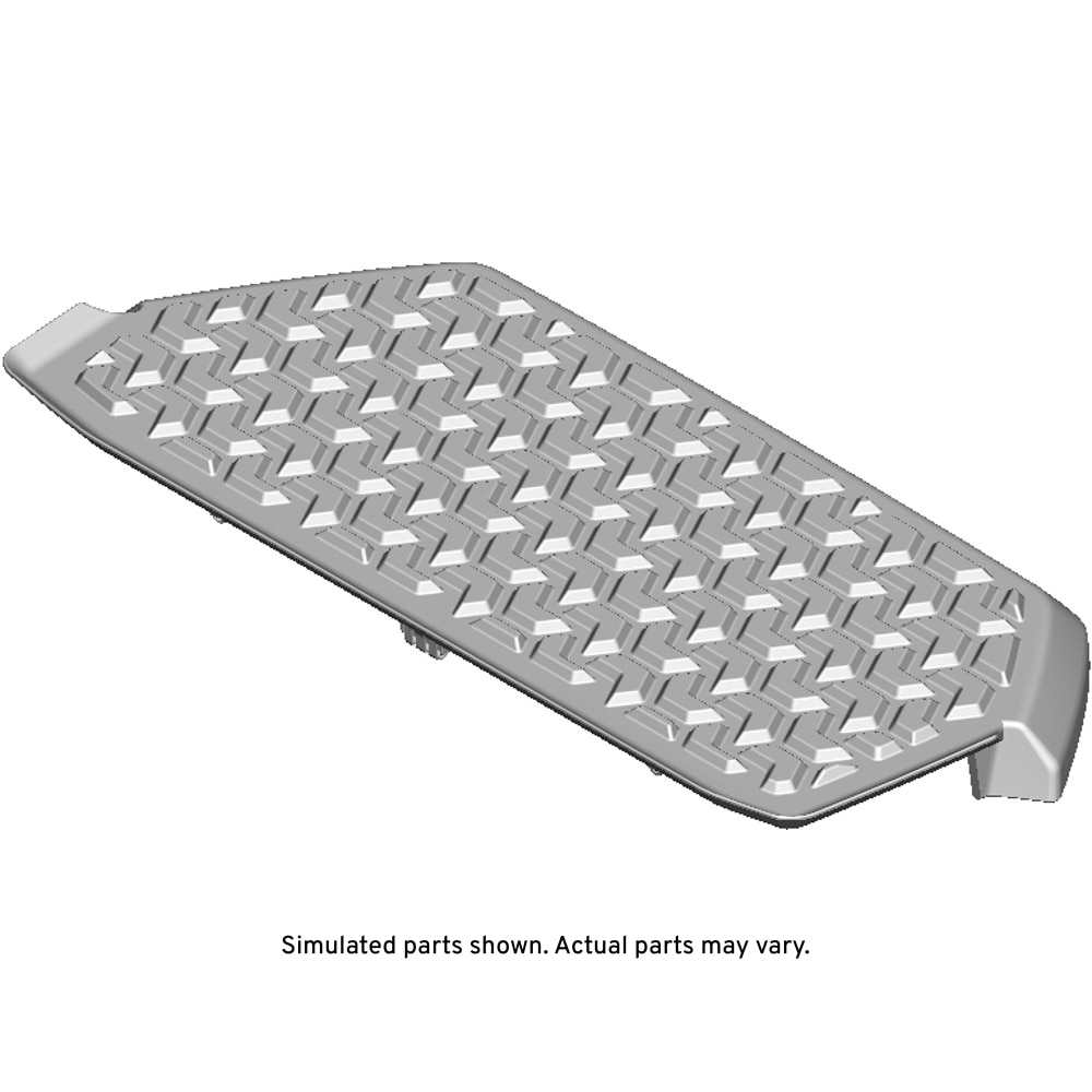 GM Genuine Parts Black Passenger Side Pickup Box Outer Side Panel Front Step Pad