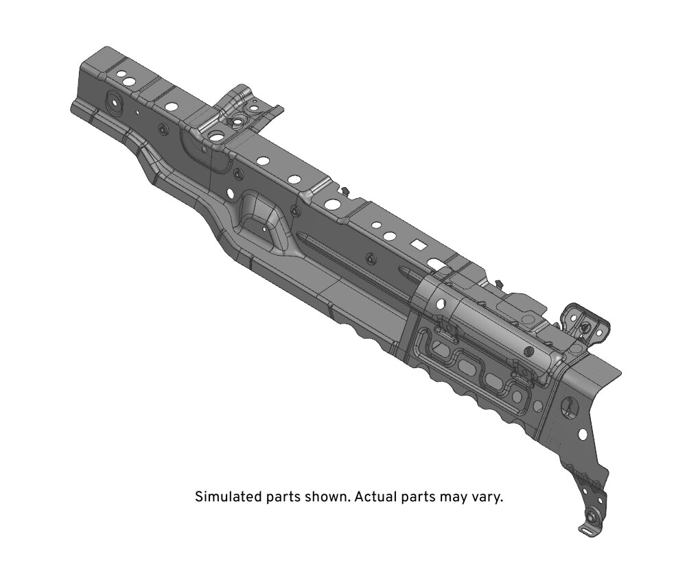GM Genuine Parts Driver Side Roof Inner Rear Side Rail