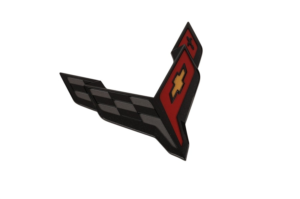 GM Genuine Parts Carbon Flash Front Bumper Cover Emblem