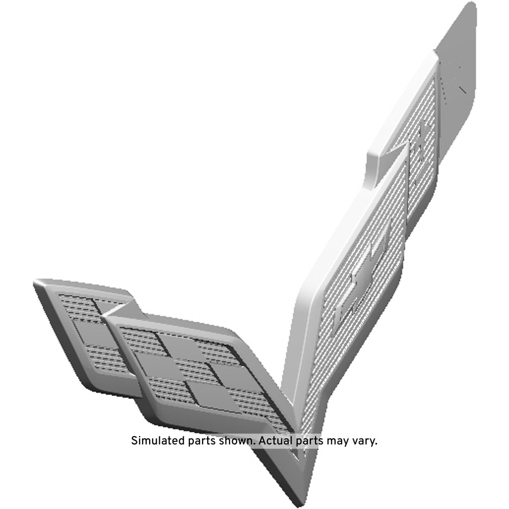 GM Genuine Parts Carbon Flash Multi-Purpose Emblem