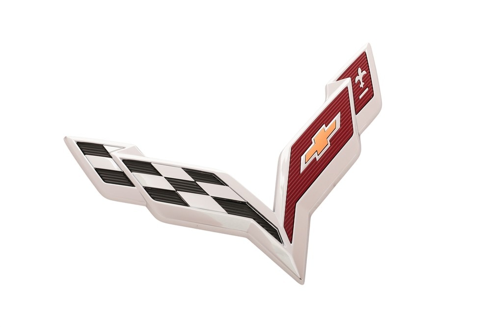 GM Genuine Parts Bright Chrome Front Bumper Fascia Emblem