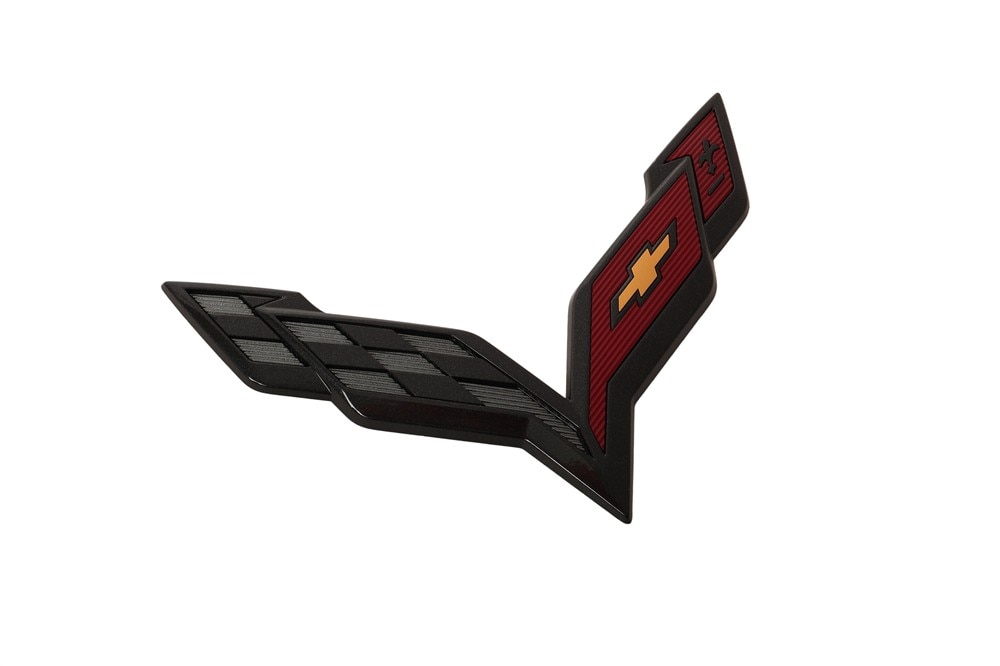 GM Genuine Parts Carbon Flash Front Bumper Fascia Emblem