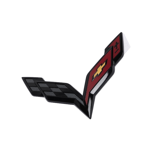 GM Genuine Parts Black Front Bumper Fascia Emblem