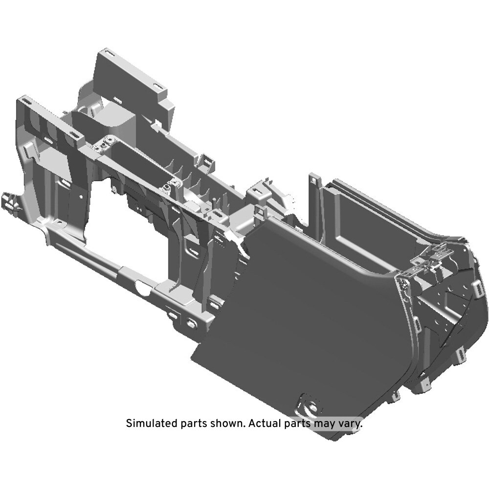 GM Genuine Parts Black Front Floor Console Carrier