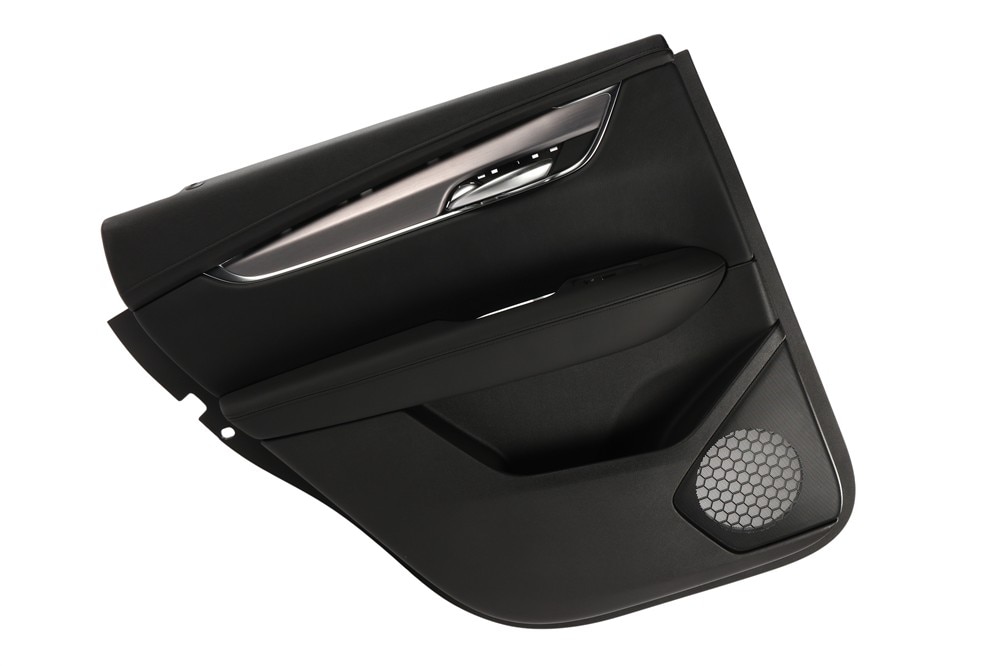 GM Genuine Parts Black Rear Drivers Side Door Trim
