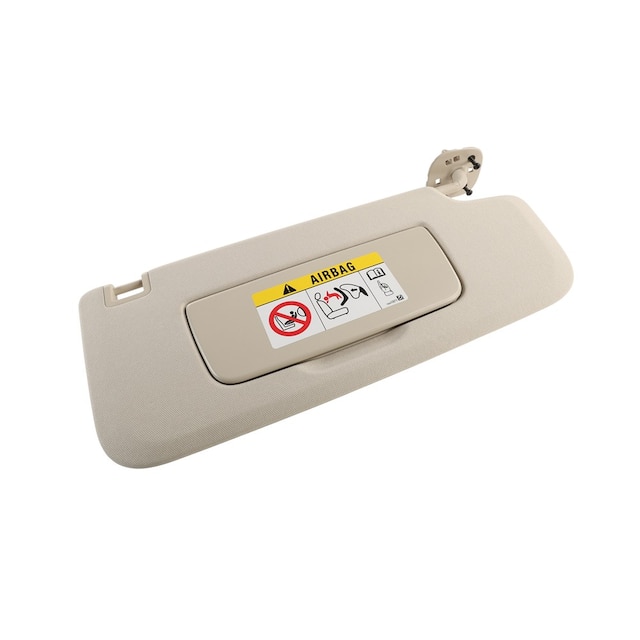GM Genuine Parts Beige Passenger Side Sunshade