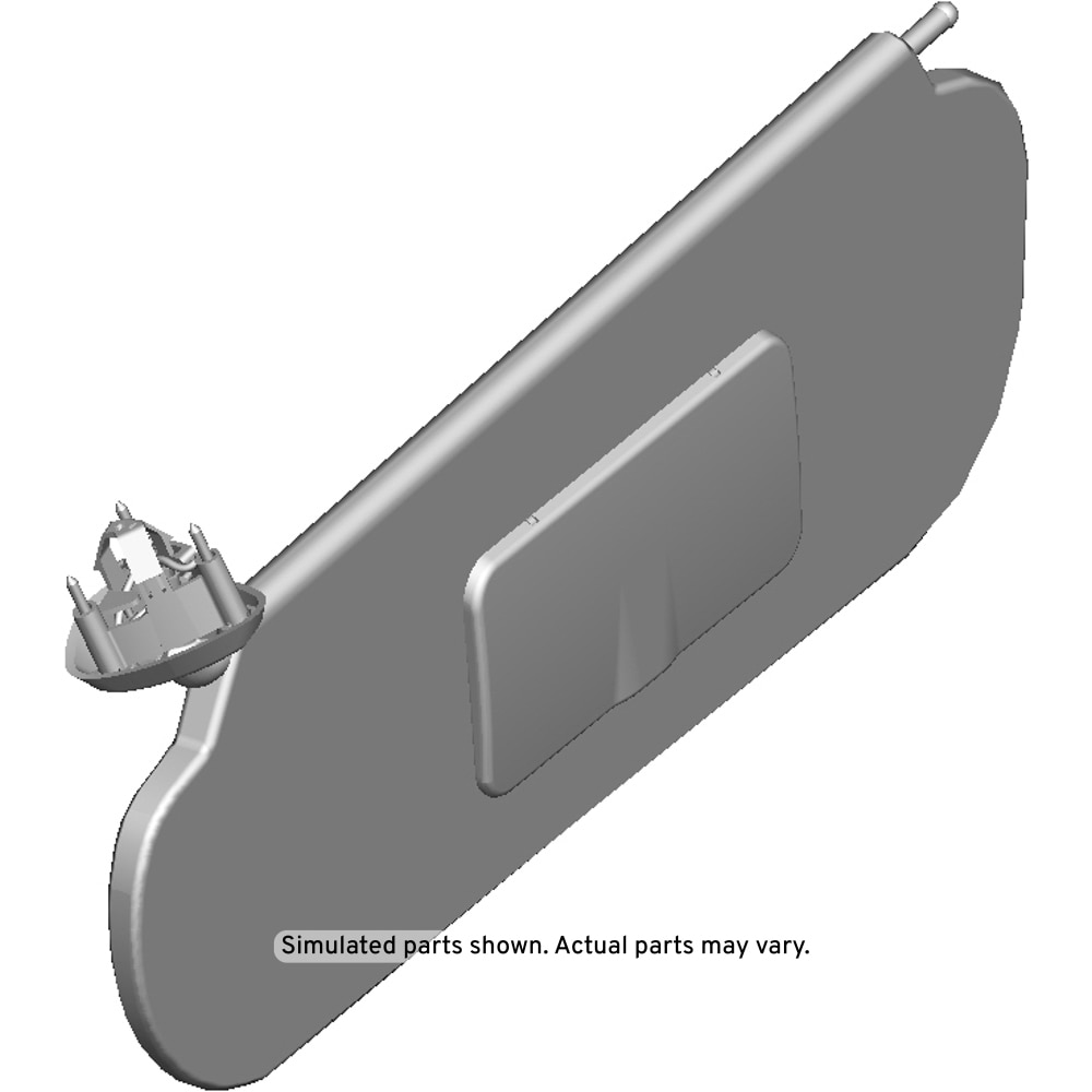GM Genuine Parts Shale Driver Side Sunshade