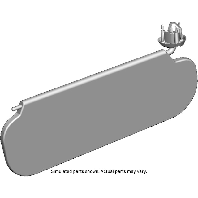 GM Genuine Parts Shale Passenger Side Sun Visor