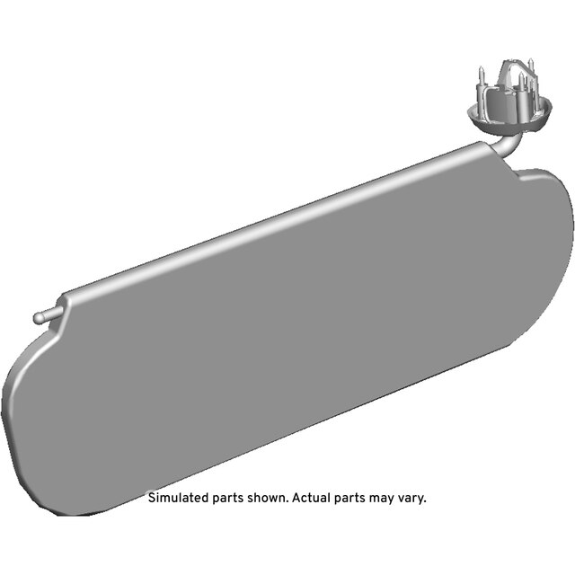 GM Genuine Parts Shale Passenger Side Sun Visor