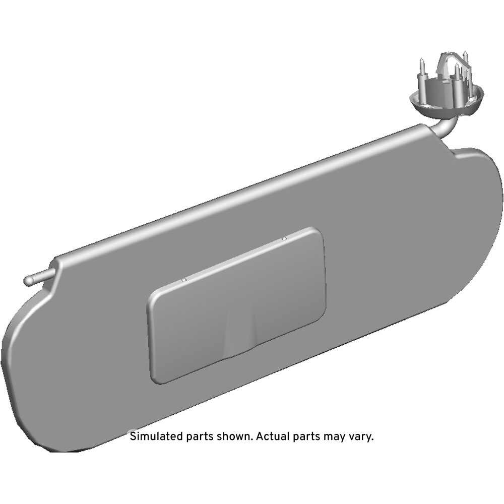 GM Genuine Parts Shale Passenger Side Sun Visor