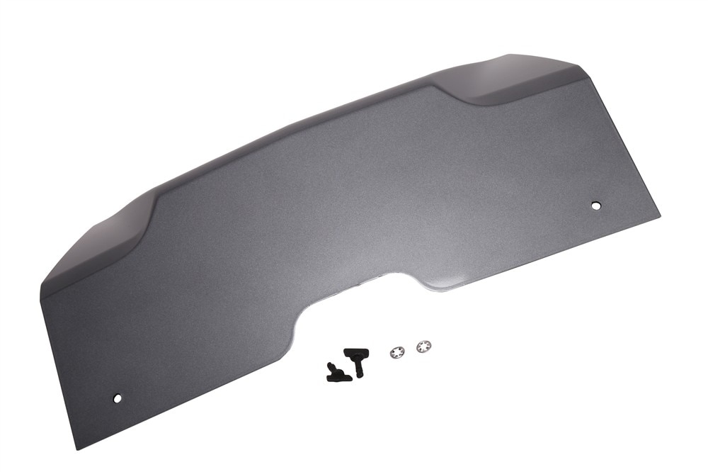 GM Genuine Parts Satin Steel Rear Bumper Cover Trailer Hitch Cover