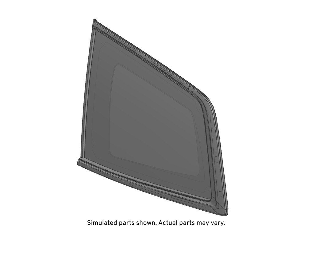 GM Genuine Parts Driver Side Quarter Window