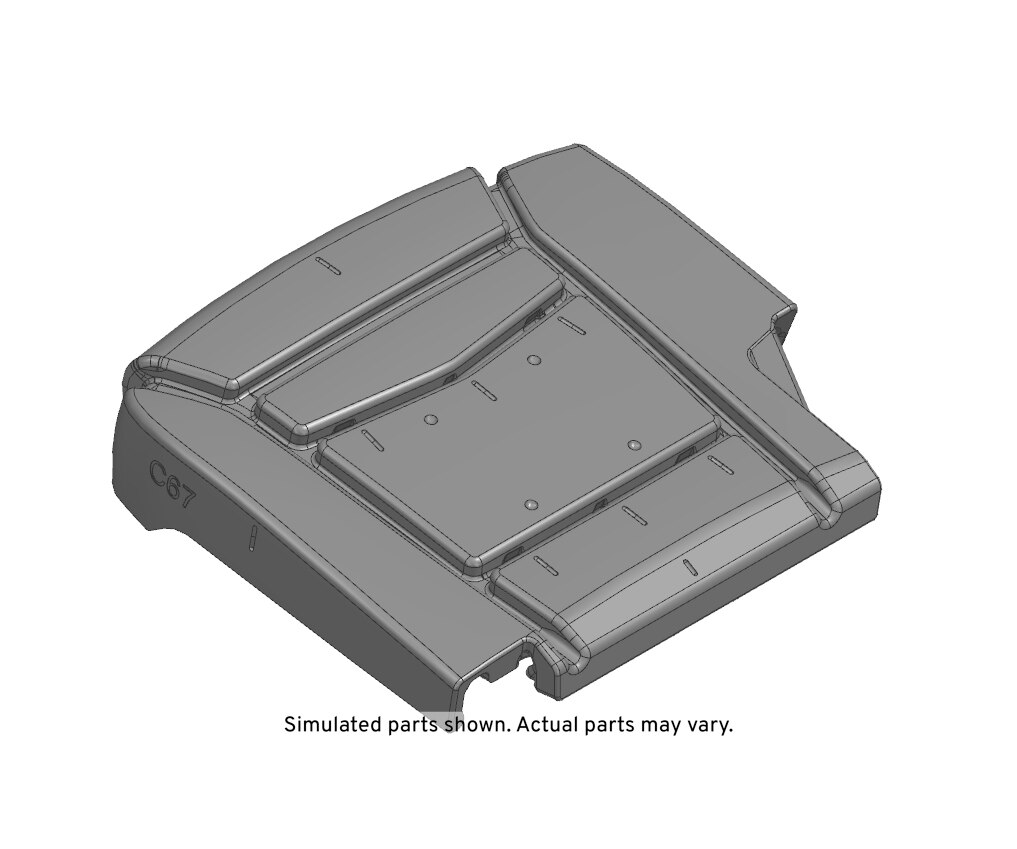 GM Genuine Parts Driver Side 3rd Row Seat Cushion Pad