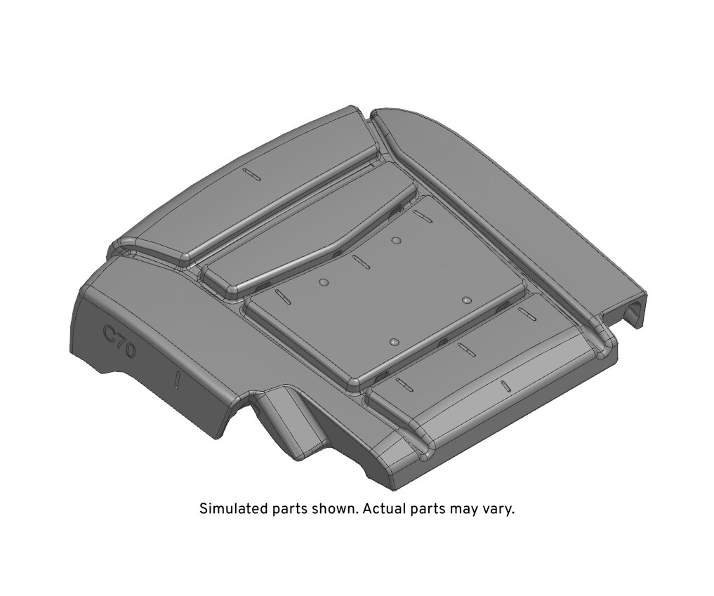 GM Genuine Parts Passenger Side 3rd Row Seat Cushion Pad