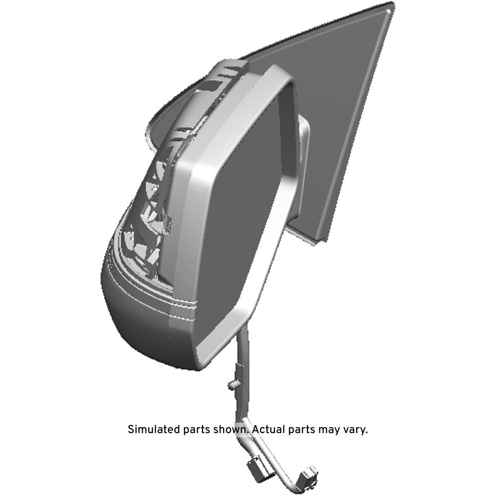 GM Genuine Parts Driver Side Door Mirror without Cover | 84664803