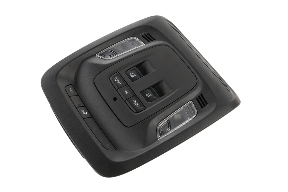GM Genuine Parts Black Roof Console