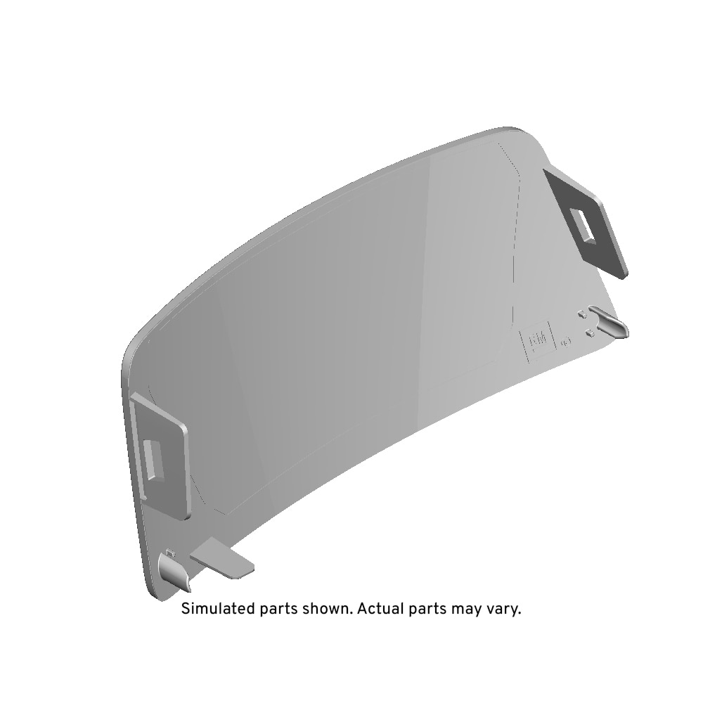 GM Genuine Parts Black Front Grille Adapter