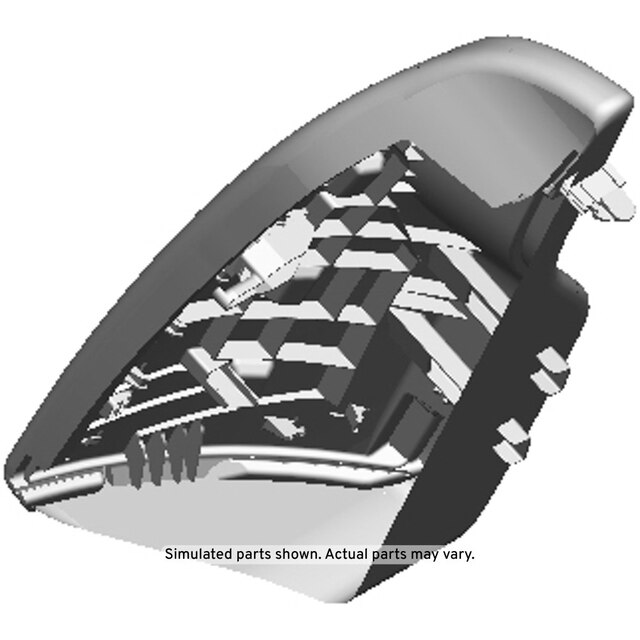 GM Genuine Parts Black Rear Driver Side Seat Back Bolster