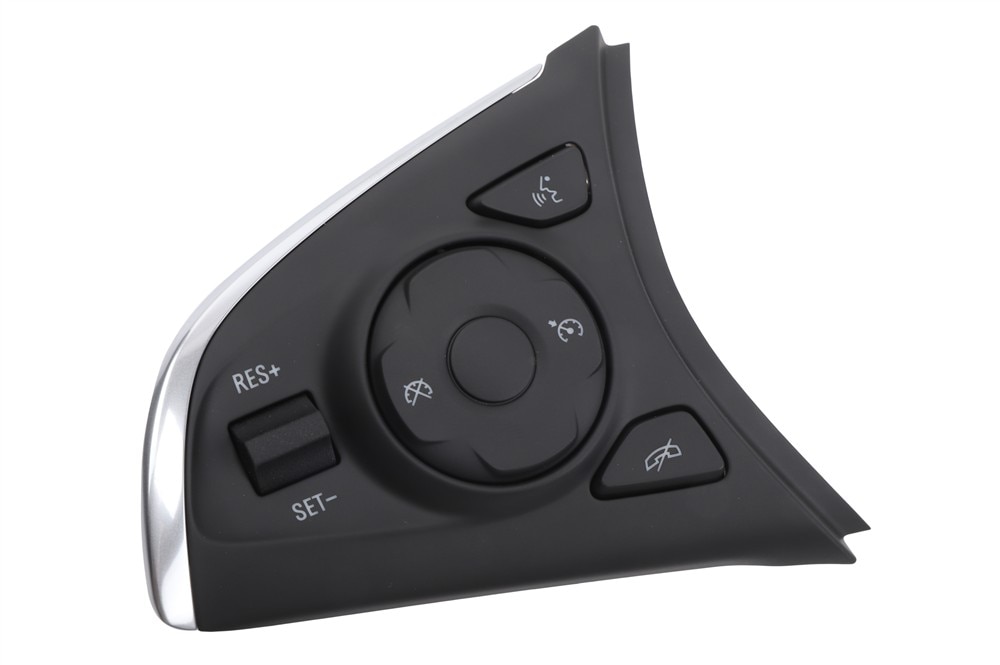 GM Genuine Parts Black Driver Side Cruise Control Switch