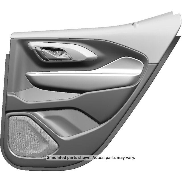 GM Genuine Parts Black Rear Passenger Side Door Trim