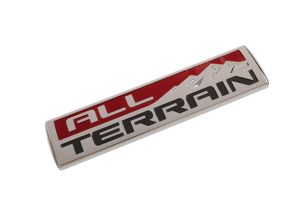 GM Genuine Parts Front Side Door Marketing Name Plate
