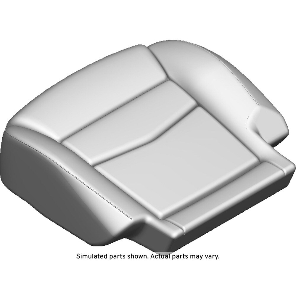 GM Genuine Parts Maple Sugar Rear Driver Seat Cushion Cover
