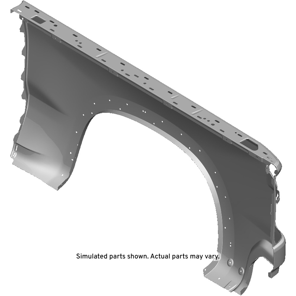 GM Genuine Parts Passenger Side Pickup Box Outer Side Panel