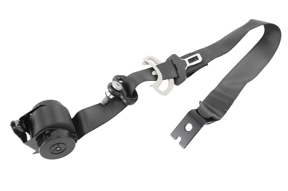 GM Genuine Parts Black Rear Passenger Side Seat Belt