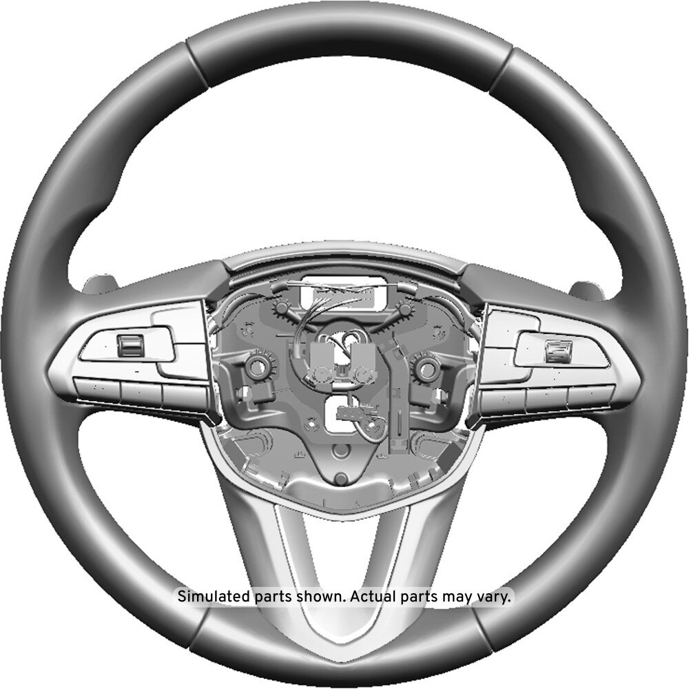GM Genuine Parts Black Steering Wheel
