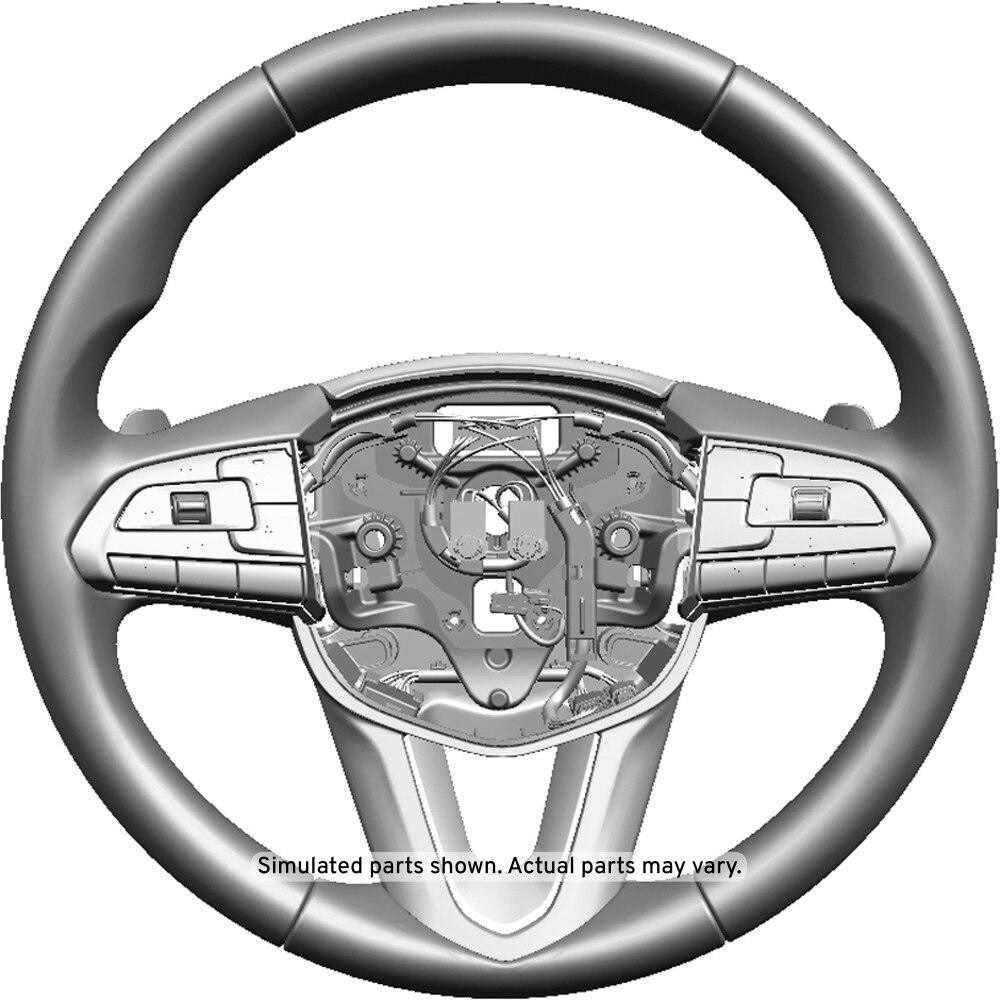 GM Genuine Parts Black Steering Wheel