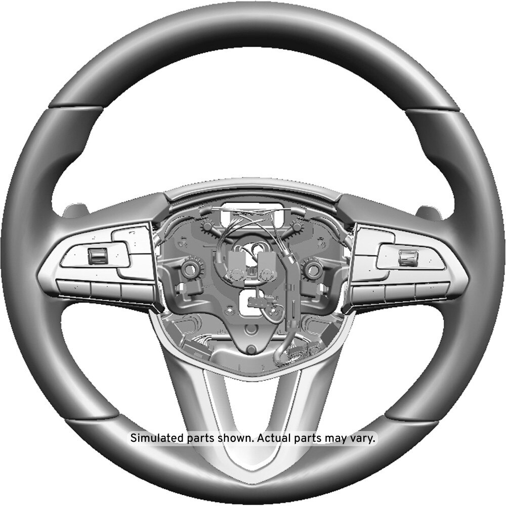 GM Genuine Parts Black Steering Wheel