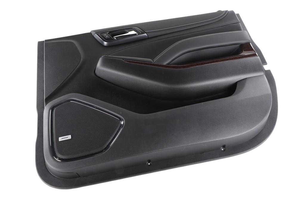 GM Genuine Parts Black Front Passenger Side Door Interior Trim Panel