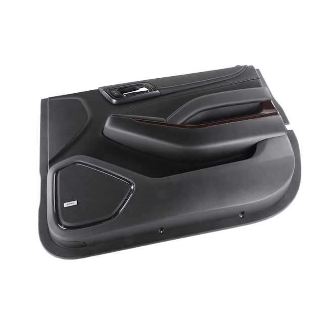 GM Genuine Parts Black Front Passenger Side Door Interior Trim Panel