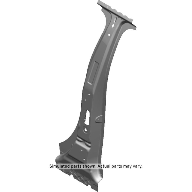 GM Genuine Parts Driver Side Center Pillar Outer Panel Reinforcement
