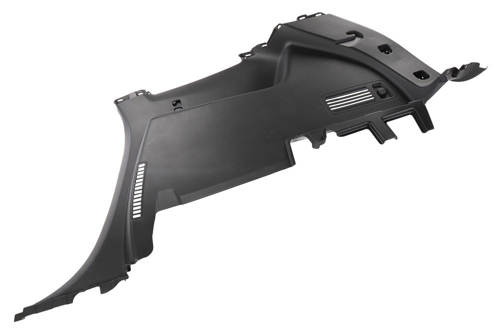 GM Genuine Parts Black Passenger Side Quarter Lower Rear Trim Panel